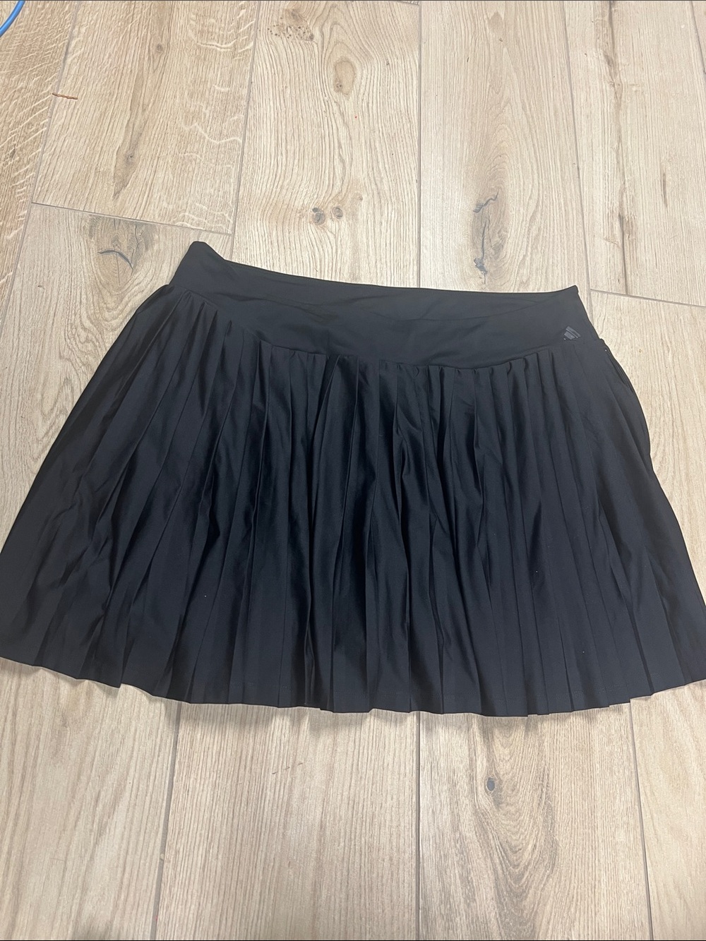 adidas Black Pleated Athletic Skirt